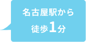 名古屋駅から徒歩1分