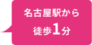 名古屋駅から徒歩1分